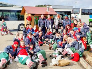 Gruppenfoto, Umzug, Waddabolla-Weibr, Tischardt